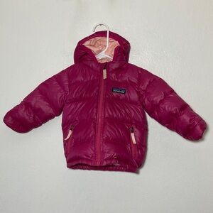 Patagonia Kids Magenta Pink Puffer Jacket
